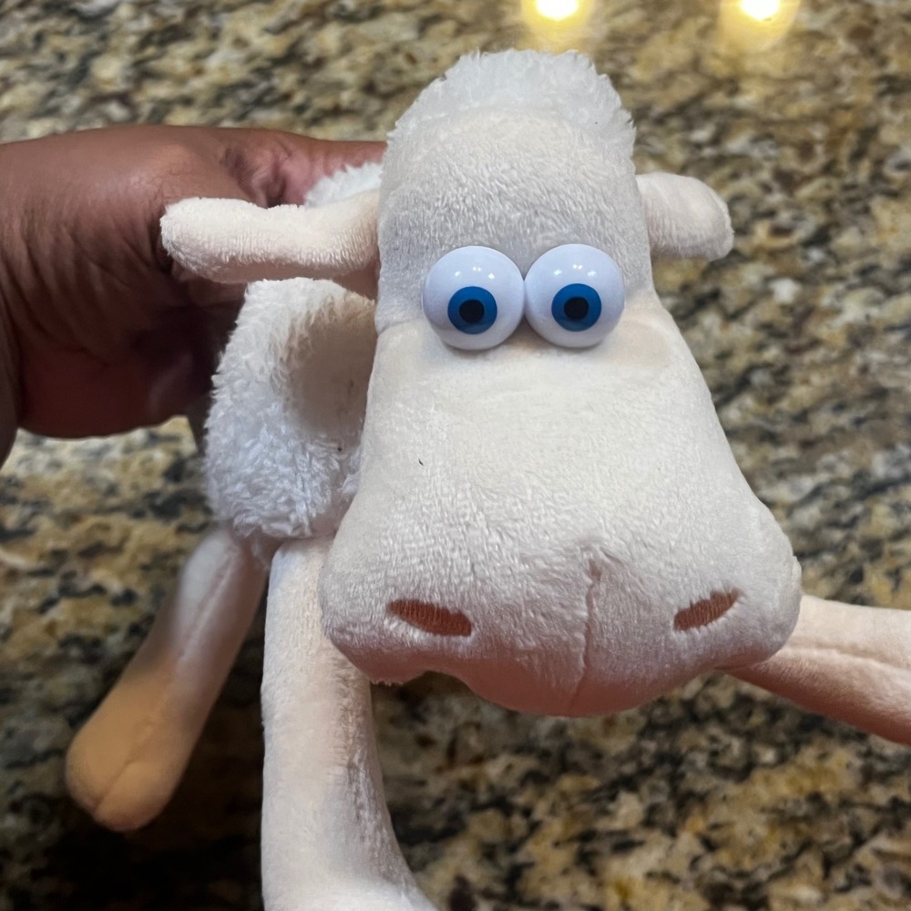 Serta Counting Sheep #3 Plush White Advertising Collectible Stuffed Animal 8" - Picture 2 of 8